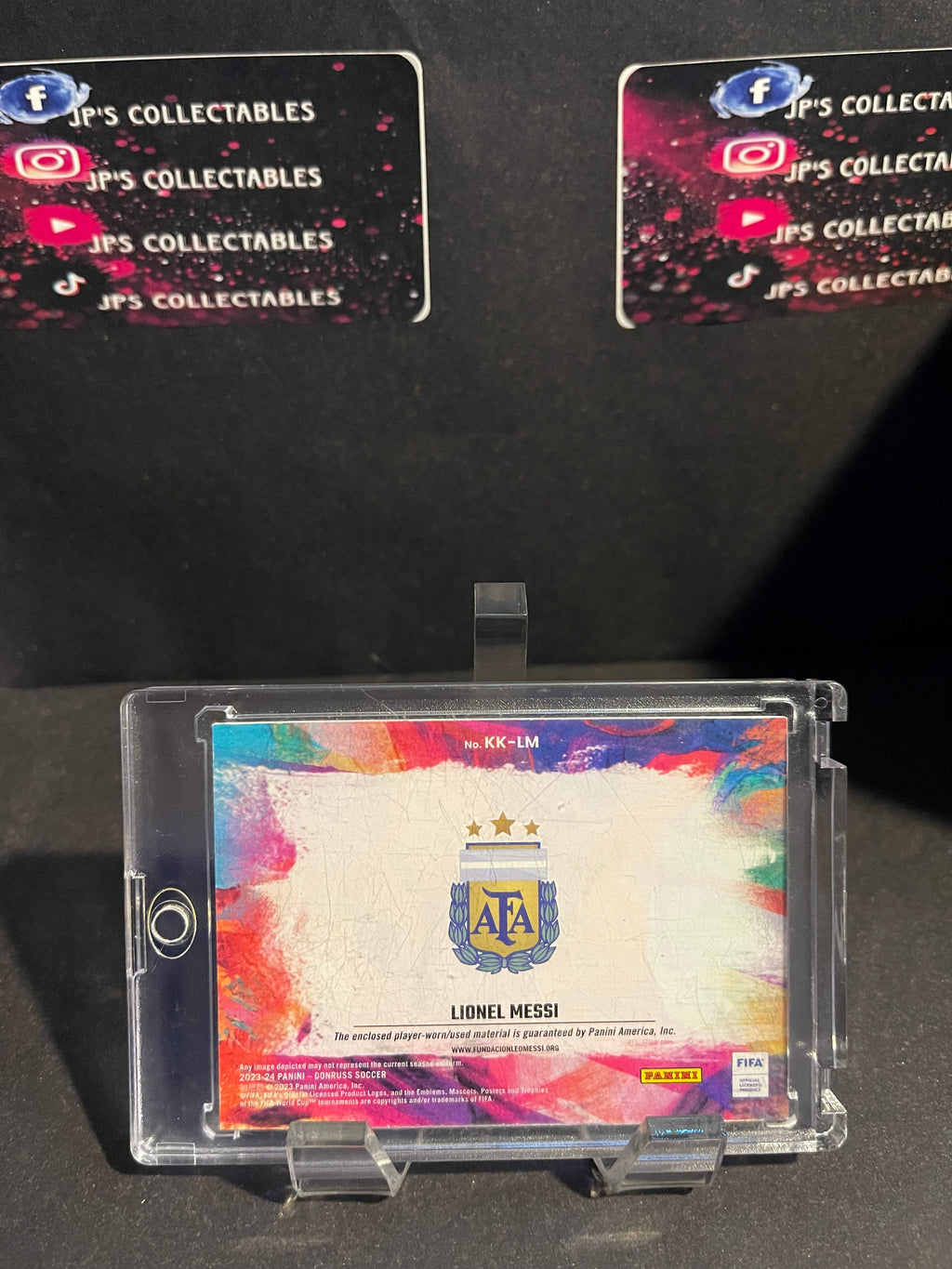 Messi Game Worn
